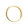 Złoty pierścionek z diamentem EY-410 0,18ct | ERgold