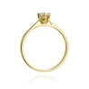 Złoty pierścionek z diamentem EY-426 0,05ct | ERgold