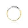 Gold Diamant Ring EY-51 0.04ct | ergold