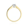 Złoty pierścionek z diamentem EY-52 0,36ct | ERgold