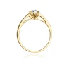 Złoty Pierścionek 585 z diamentem brylanty| ERgold