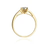 Złoty pierścionek z diamentem EY-55 0,12ct | ERgold
