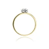 Gold Diamant Ring EY-57 0.10ct | ergold