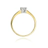 Gold Diamant Ring EY-58 0.12ct | ergold