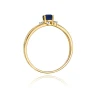 Gold Diamantring EY-68 Saphir | ergold