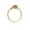 Złoty pierścionek z diamentem EY-76 rubin | ERgold