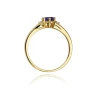 Goldener Diamantring EY-76 Amethyst | ergold