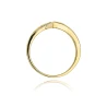 Złoty pierścionek z diamentem EY-82 0,08ct | ERgold