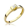 Gold Ring 585 mit Diamant Diamant Diamant 0.08ct