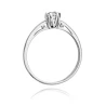 Pierścionek diament białe złoto 0,15ct | ERgold