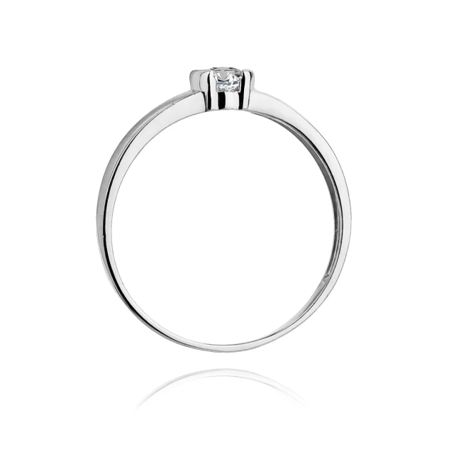 Gold Diamant Ring WeißGold EW-138 0.25ct