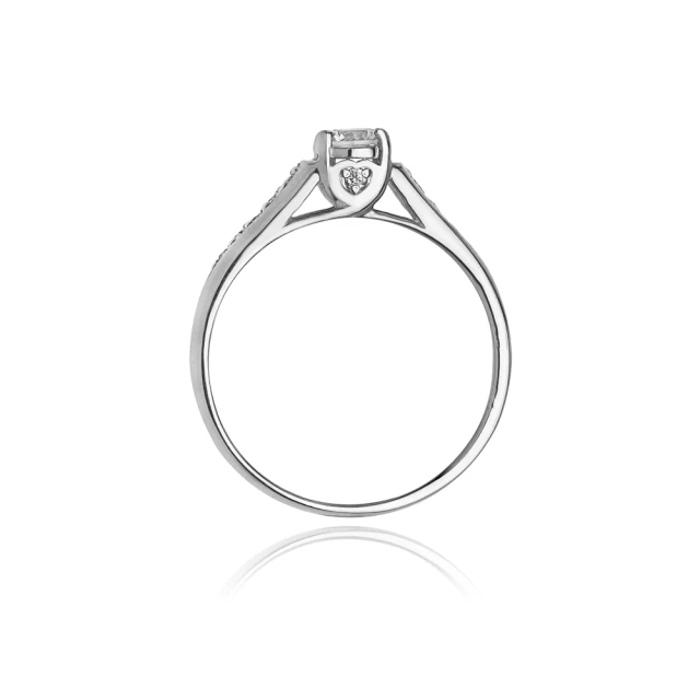 Gold Diamant Ring WeißGold EW-16 0.33ct