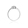 Złoty pierścionek z diamentem Białe złoto EW-18 0,20ct | ERgold