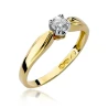 Gold Ring 585 mit Diamant Diamant Diamant 0.24ct