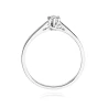 Pierścionek zaręczynowy diament białe złoto 0,10ct | ERgold