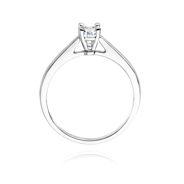 Gold Diamant Ring WeißGold EW-298 0.25ct