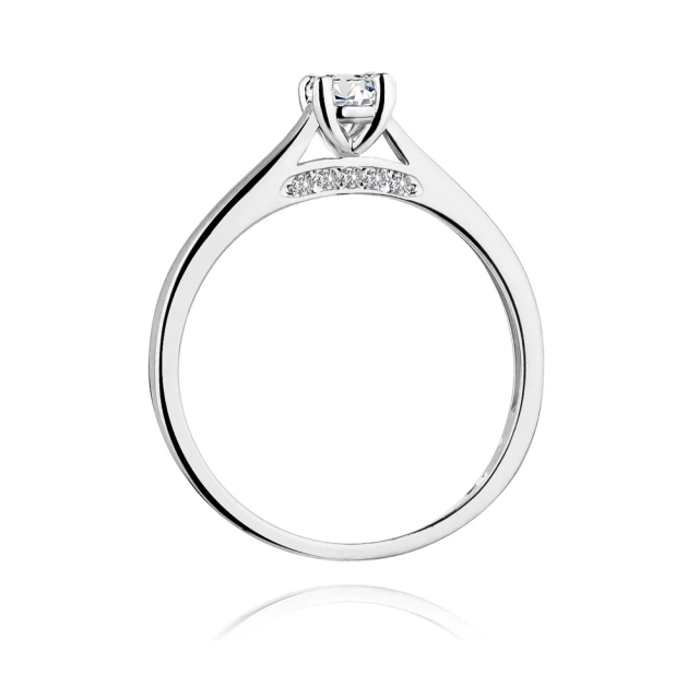 Gold Diamant Ring WeißGold EW-341 0.30ct