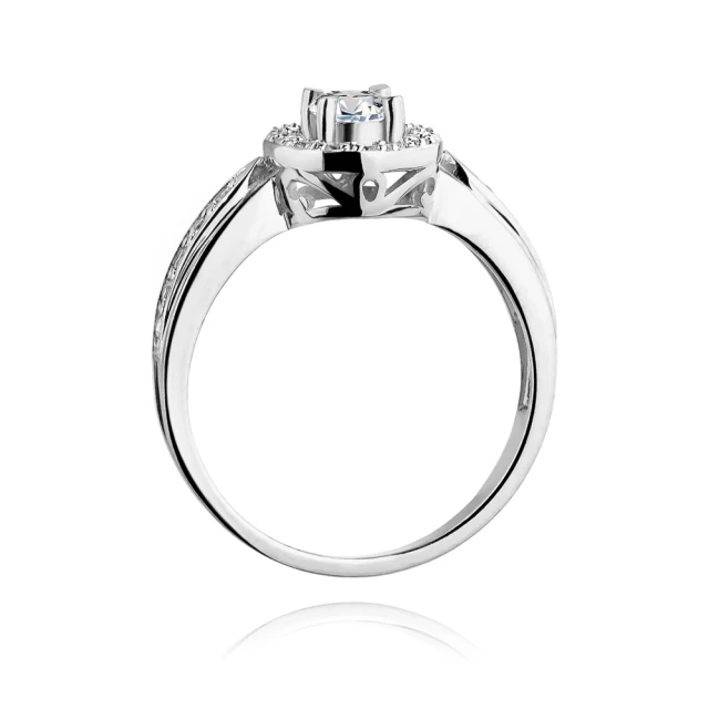 Gold Diamant Ring WeißGold EW-363 0.51ct