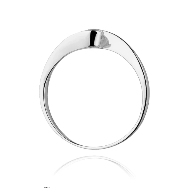 Gold Diamant Ring WeißGold EW-366 0.15ct