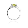 Gold DiamantRing Weißgold EW-40 Olivin | ergold