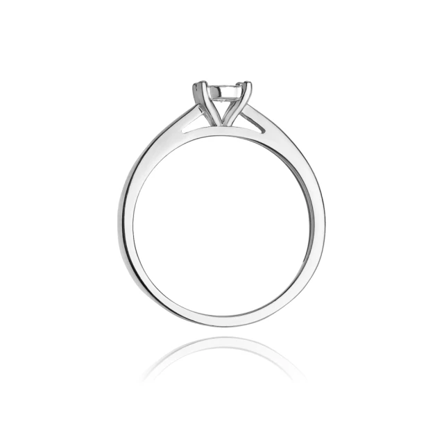 Gold Diamant Ring WeißGold EW-70 0.10ct