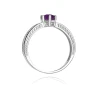 Gold Diamant Ring Weißgold EW-75 Amethyst | ergold