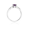 Gold Diamant Ring Weißgold EW-94 Amethyst | ergold