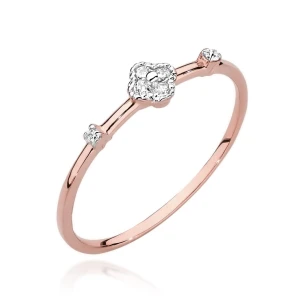 Gold Diamant Ring EY-45 0.10ct | ergold