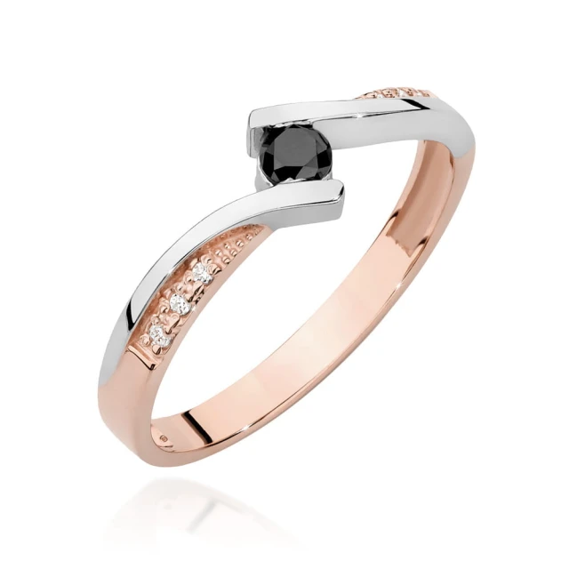 copy of Gold Ring 585 mit Diamant Diamant Diamant 0.10ct