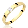Gold Ring Stein Ehering