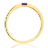 Gold Ring Purple Stone Ehering P1.114f | ergold