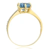 Goldener Verlobungsring Zircon P3.1573 | ergold