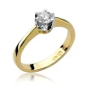 Gold Ring 585 mit Diamant Diamant Diamant 0.30ct
