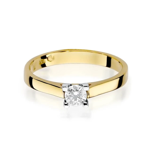 Gold Ring 585 mit Diamant Diamant Diamant 0.30ct