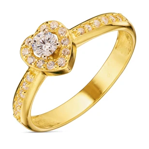 Gold Heart Verlobungsring P1.773mP | ergold