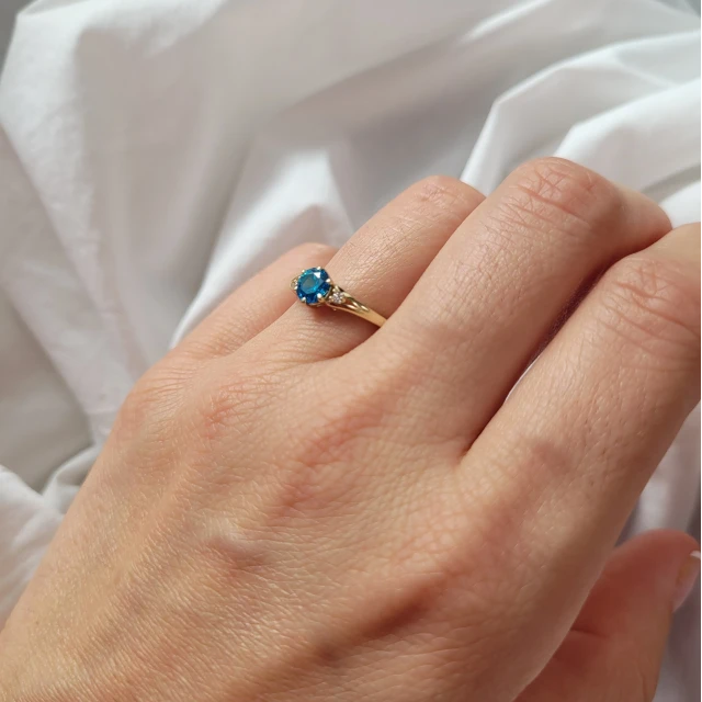 copy of Gold Ring Zirkonie nur ein Smaragd