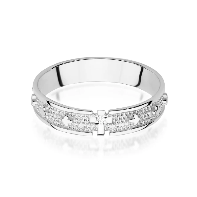 copy of Gold Ring 585 mit Diamant Diamant Diamant 0.10ct