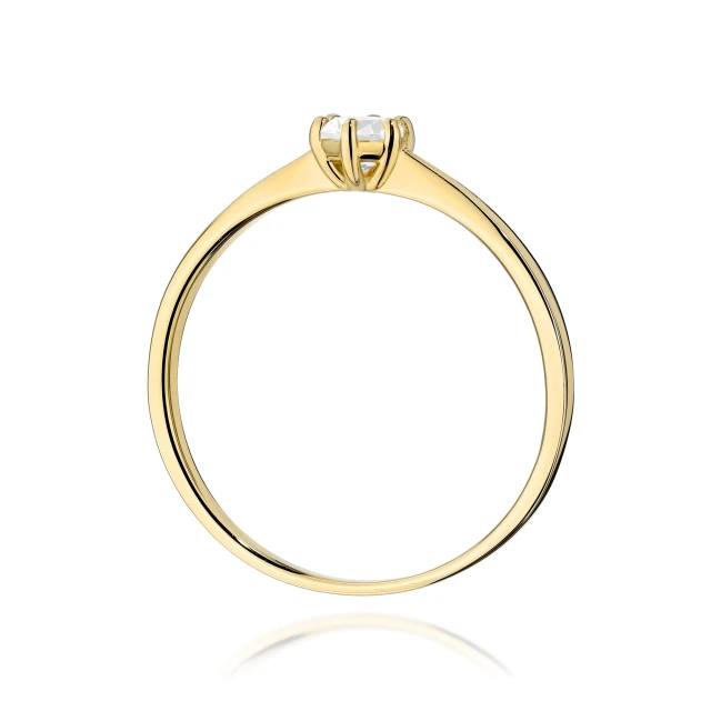 copy of Gold Ring 585 mit Diamant Diamant Diamant 0.30ct