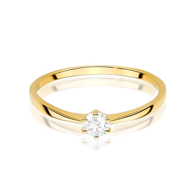 copy of Gold Ring 585 mit Diamant Diamant Diamant 0.30ct