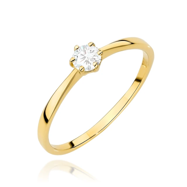 copy of Gold Ring 585 mit Diamant Diamant Diamant 0.30ct