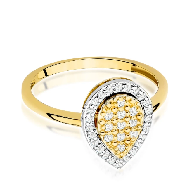 copy of Gold Ring 585 mit Diamant Diamant Diamant 0.30ct