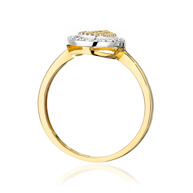 copy of Gold Ring 585 mit Diamant Diamant Diamant 0.30ct