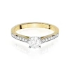 Gold Diamant Ring EY-45 0.10ct | ergold