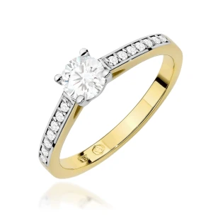 Gold Diamant Ring EY-45 0.10ct | ergold