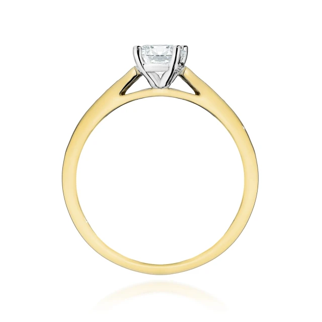 copy of Gold Ring 585 mit Diamant Diamant Diamant 0.10ct