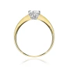 Gold Diamant Ring EY-45 0.10ct | ergold