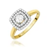 Gold Diamant Ring EY-45 0.10ct | ergold