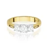 Gold Diamant Ring EY-45 0.10ct | ergold