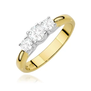 Gold Diamant Ring EY-45 0.10ct | ergold