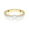 Gold Diamant Ring EY-45 0.10ct | ergold